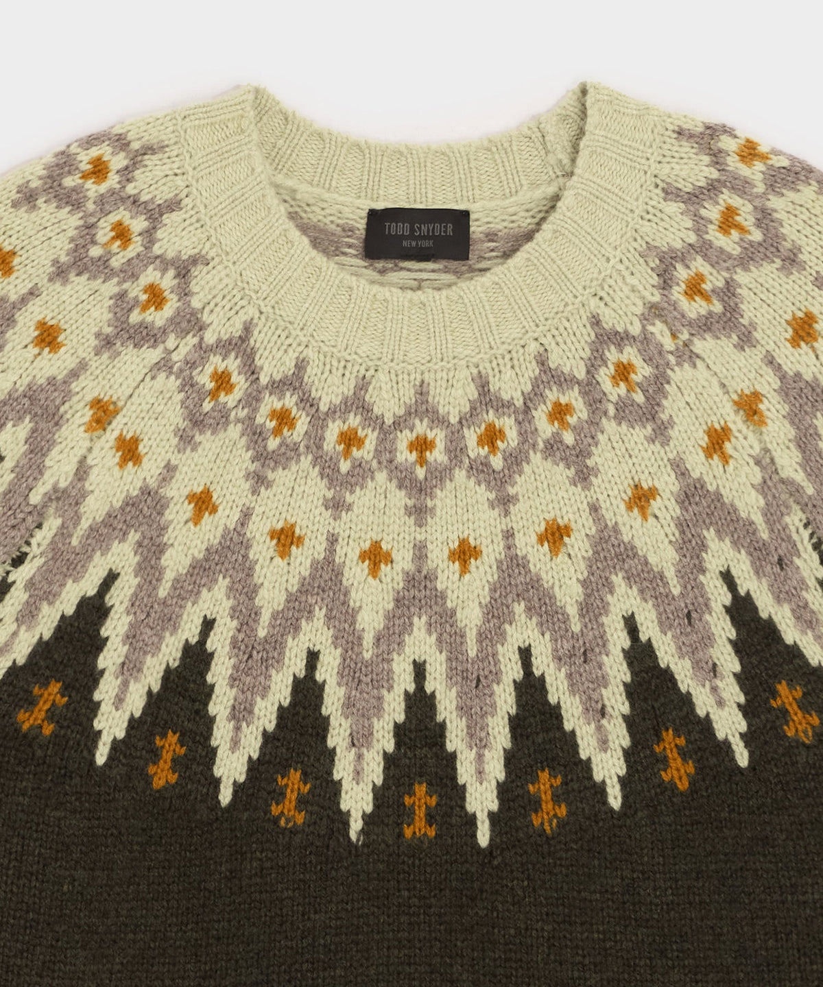 Todd Snyder Alpine Sweater - Olive