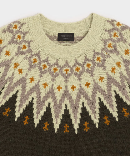 Todd Snyder Alpine Sweater - Olive