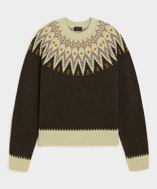Todd Snyder Alpine Sweater - Olive