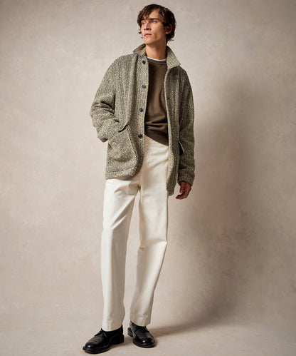 Todd Snyder Italian Wool Walking Jacket - Cream