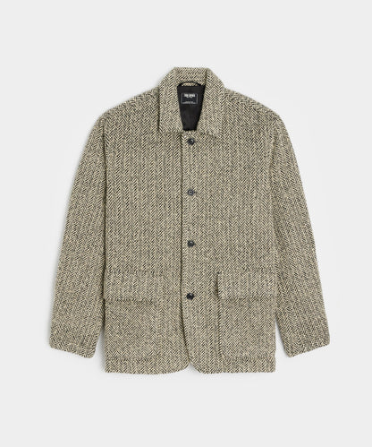 Todd Snyder Italian Wool Walking Jacket - Cream
