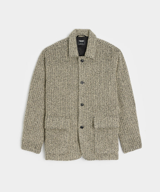 Todd Snyder Italian Wool Walking Jacket - Cream