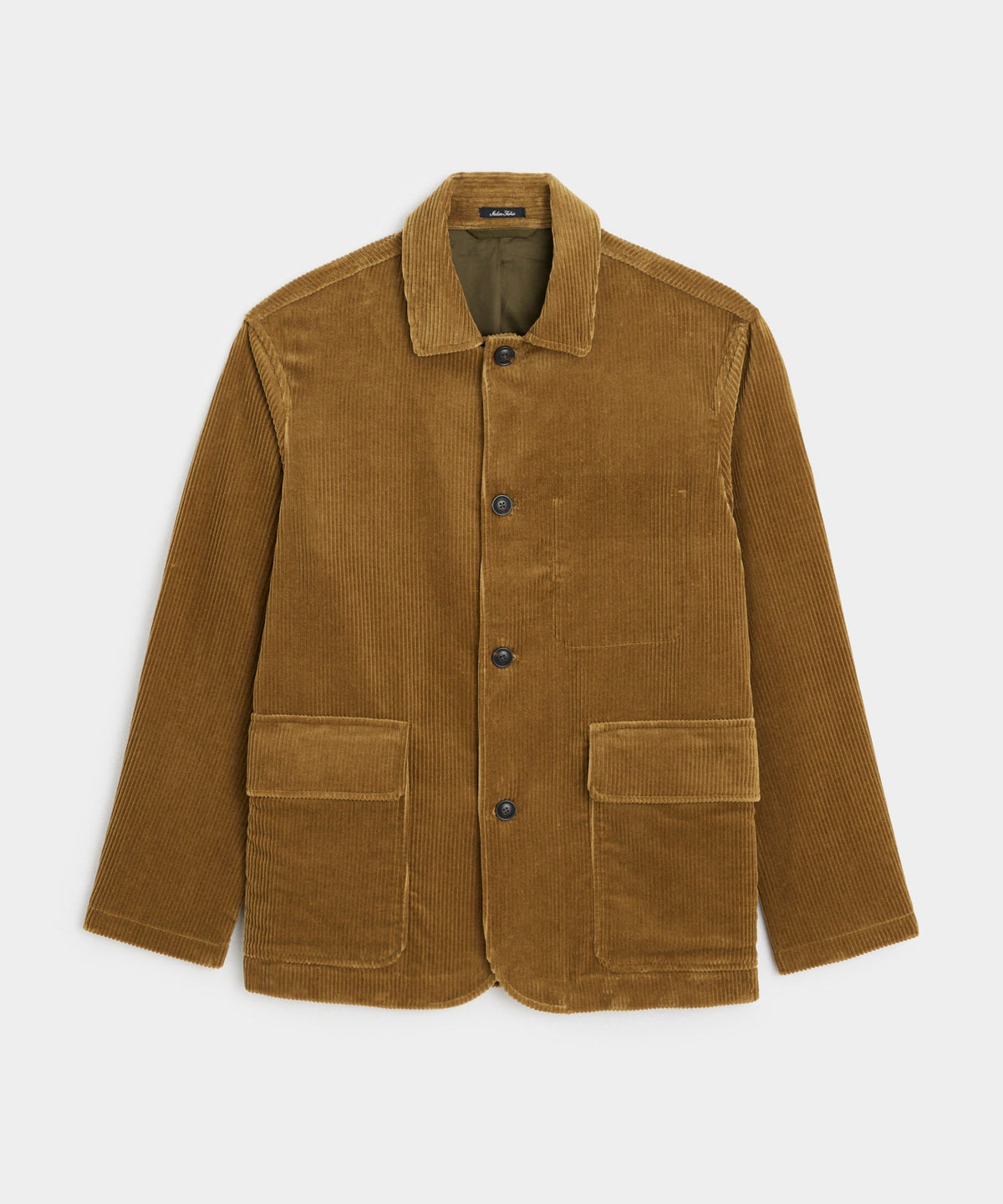 Todd Snyder Relaxed Italian Corduroy Walking Jacket - Caramel