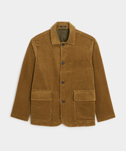 Todd Snyder Relaxed Italian Corduroy Walking Jacket - Caramel