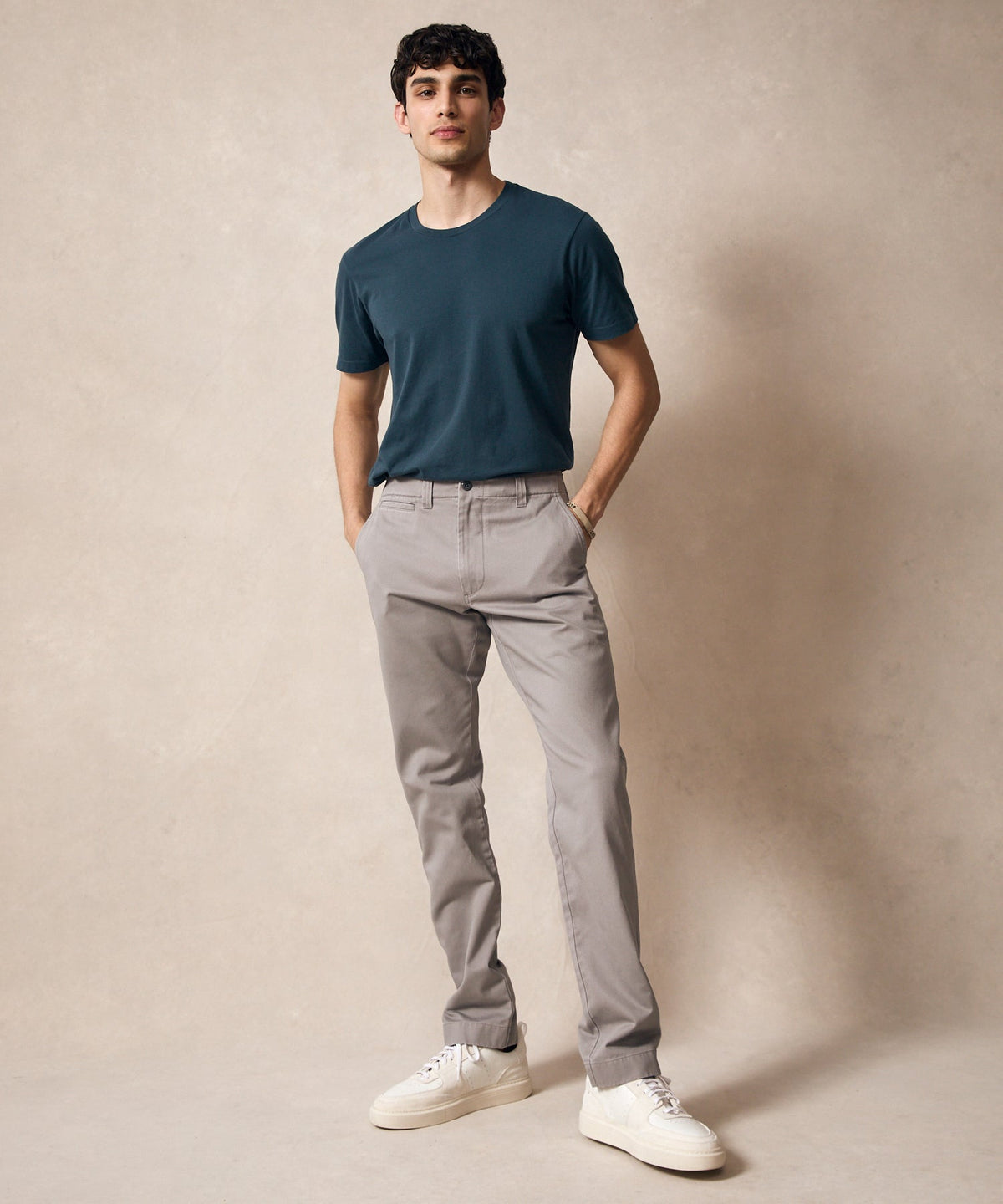 Todd Snyder Straight Fit Favorite Chino - Graystone