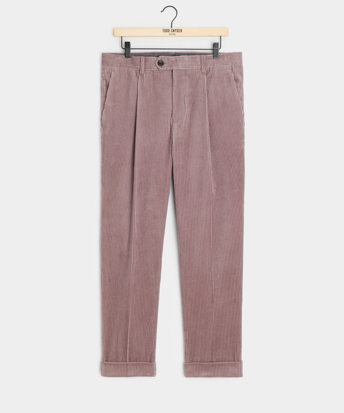 Todd Snyder Italian Wide Wale Corduroy Madison Trouser - Mauve