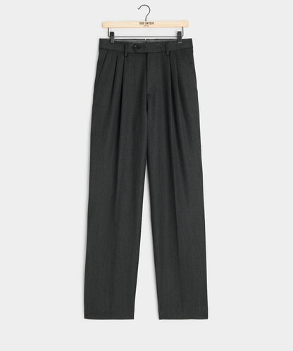 Todd Snyder Italian Cavalry Twill Wythe Trouser - Charcoal