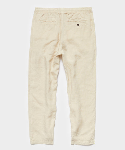 Todd Snyder Italian Linen Beach Pant - Sand Dollar