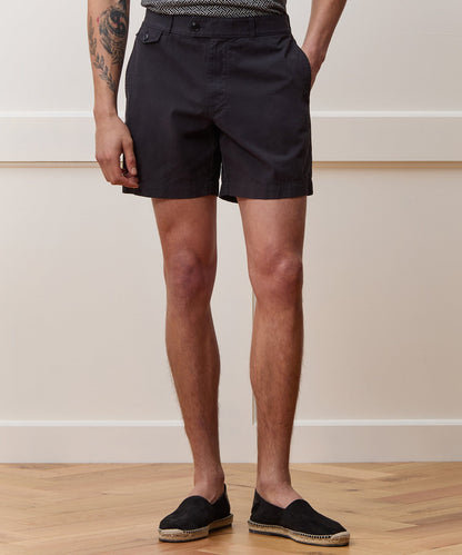 Todd Snyder 7" Chino Hudson Short - Black