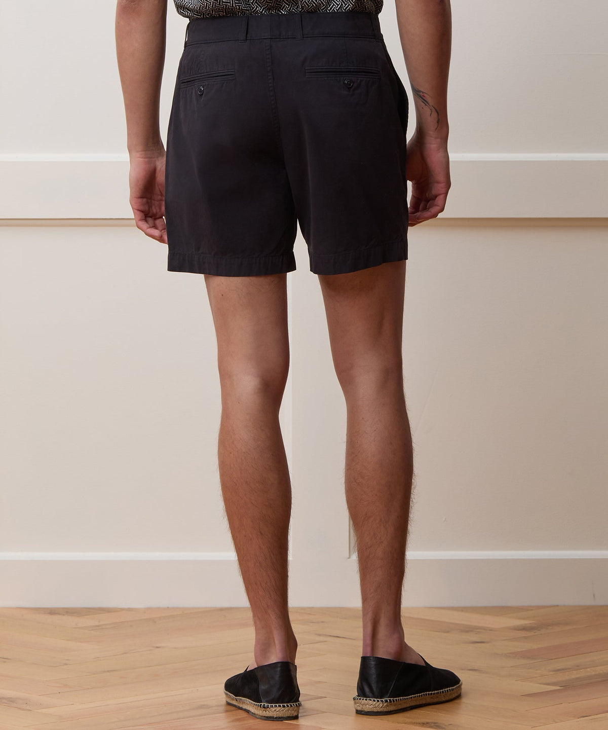 Todd Snyder 7" Chino Hudson Short - Black