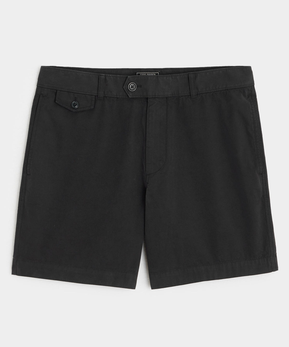 Todd Snyder 7" Chino Hudson Short - Black