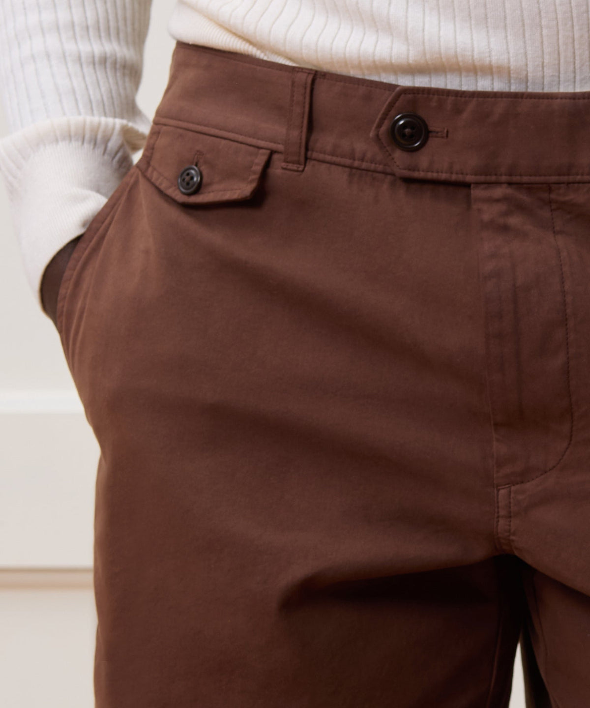 Todd Snyder 7" Chino Hudson Short - Cigar