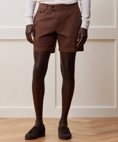 Todd Snyder 7" Chino Hudson Short - Cigar