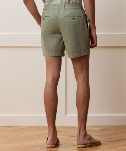 Todd Snyder 7" Chino Hudson Short - Green Sage