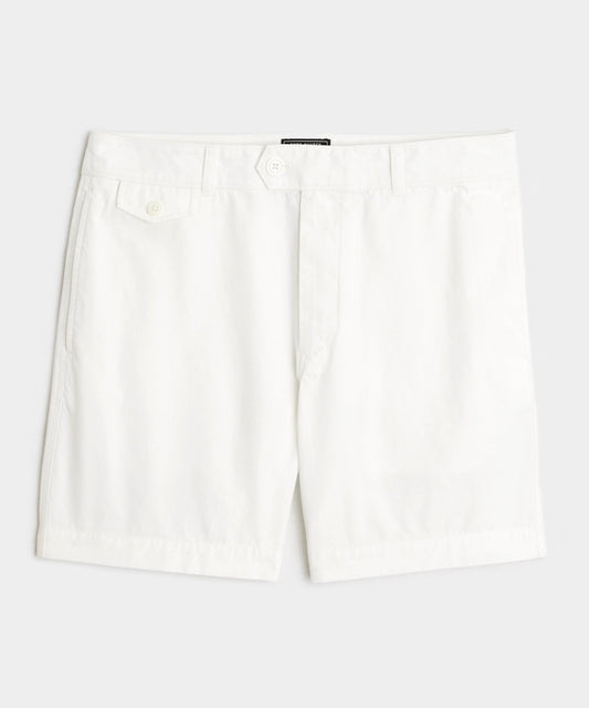 Todd Snyder 7" Chino Hudson Short - White