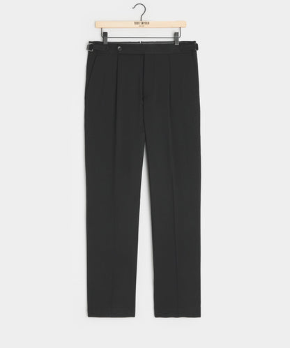Todd Snyder Italian Gabardine Side Tab Trouser - Black