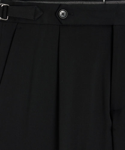 Todd Snyder Italian Gabardine Side Tab Trouser - Black