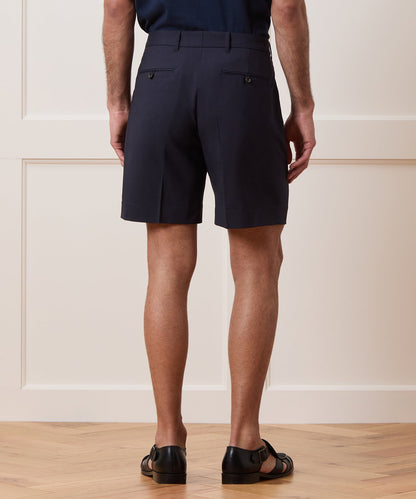 Todd Snyder 7" Tropical Wool Tab Short - Navy