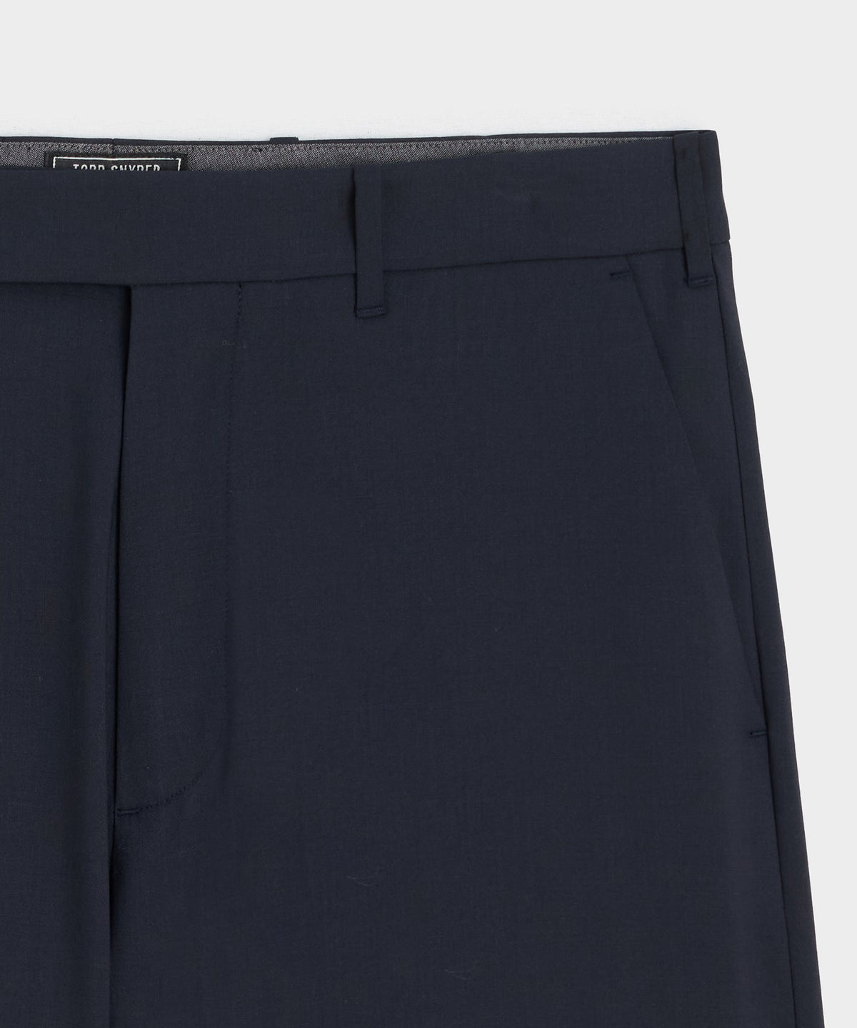 Todd Snyder 7" Tropical Wool Tab Short - Navy