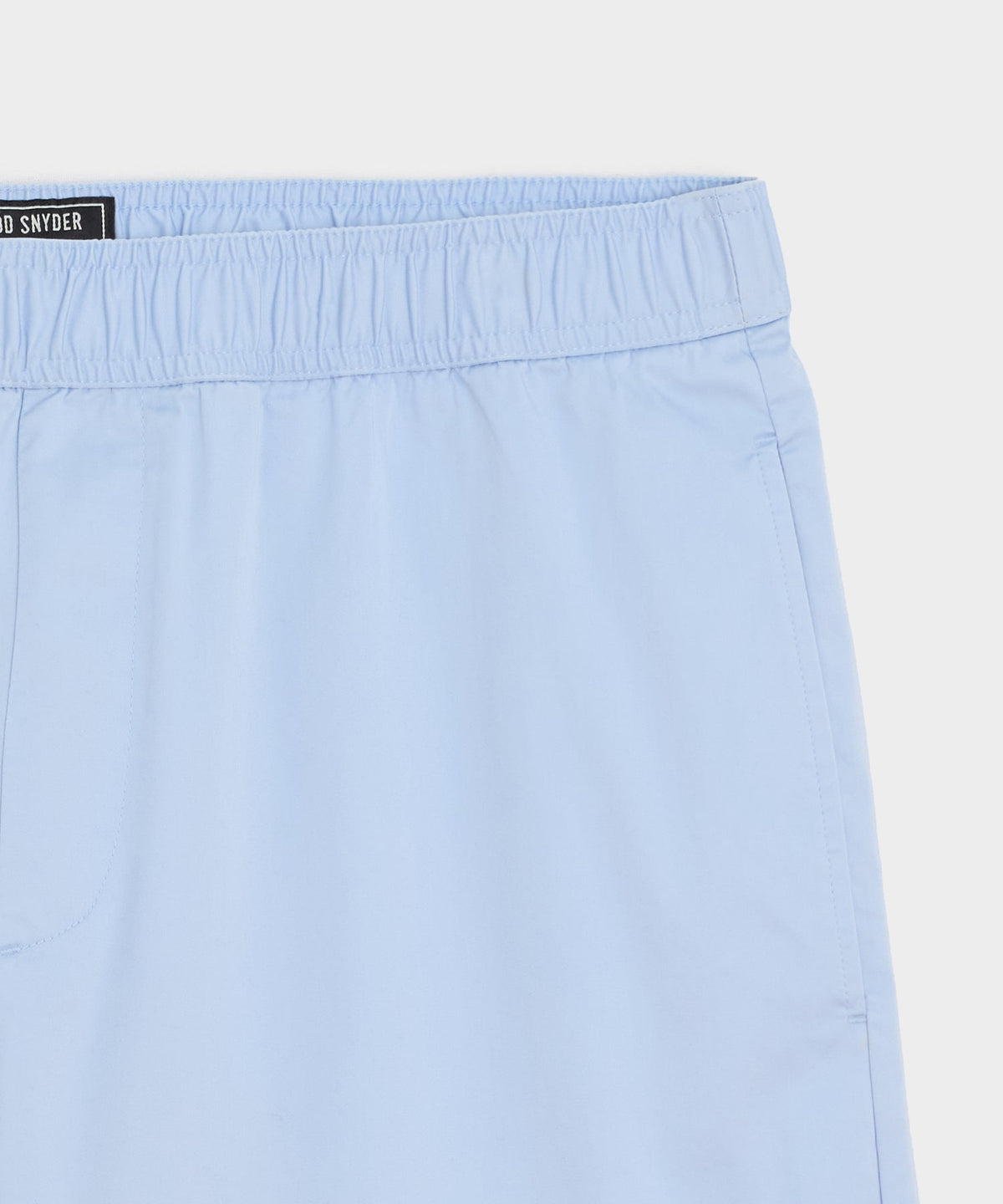 Todd Snyder 5" Poplin Short - Light Blue