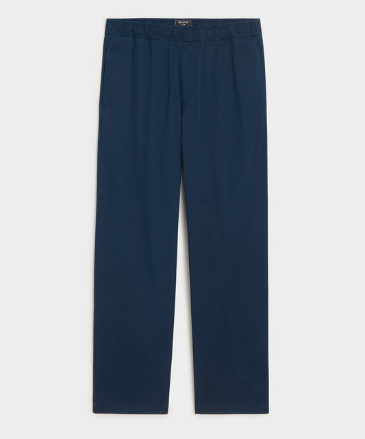 Todd Snyder Relaxed Poplin Leisure Pant - Navy