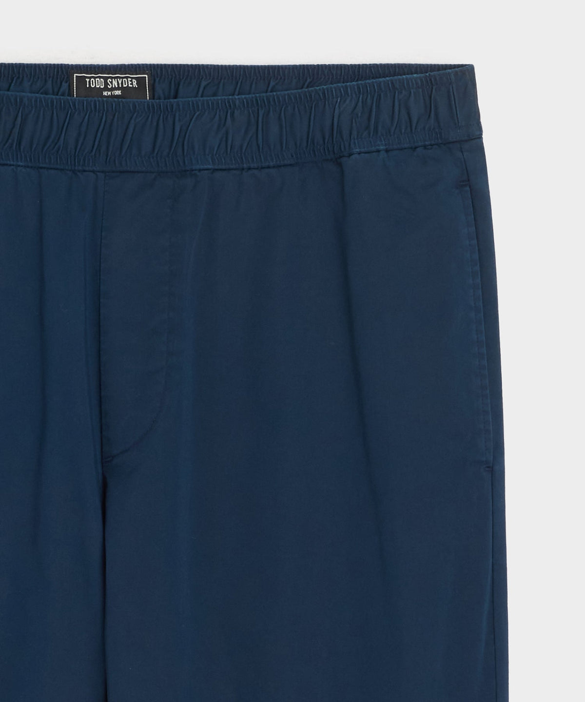 Todd Snyder Relaxed Poplin Leisure Pant - Navy