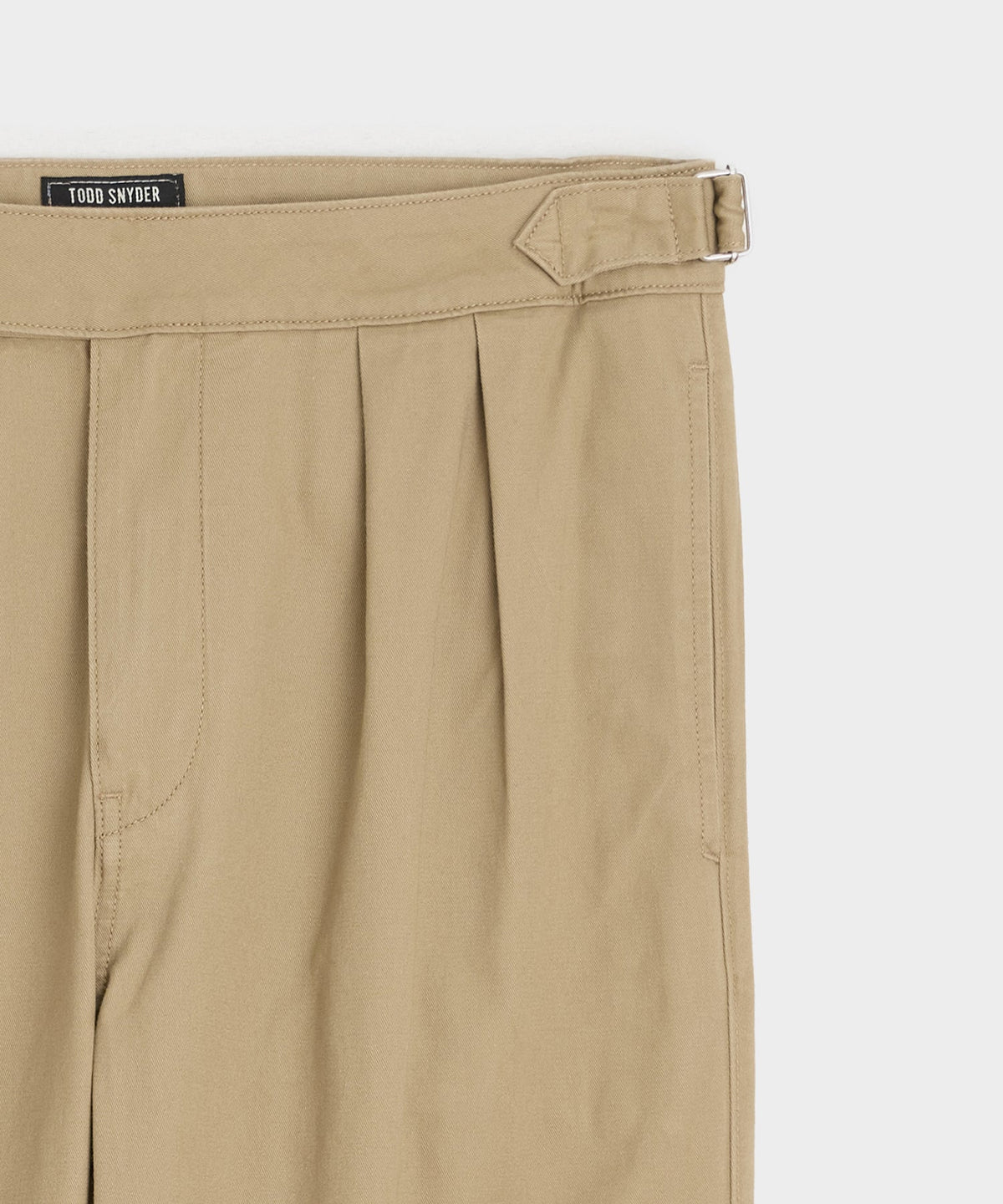 Todd Snyder Relaxed Tapered Chino - Khaki