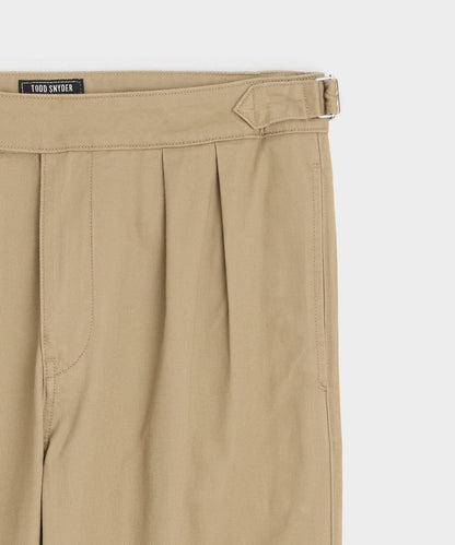 Todd Snyder Relaxed Tapered Chino - Khaki