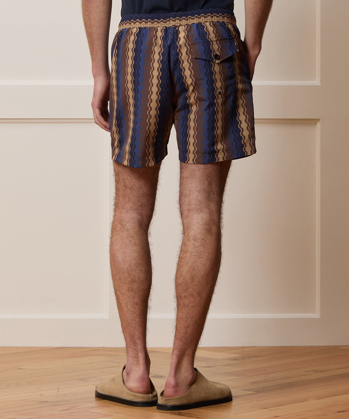 Todd Snyder 5" Montauk Swim Trunk - Navy