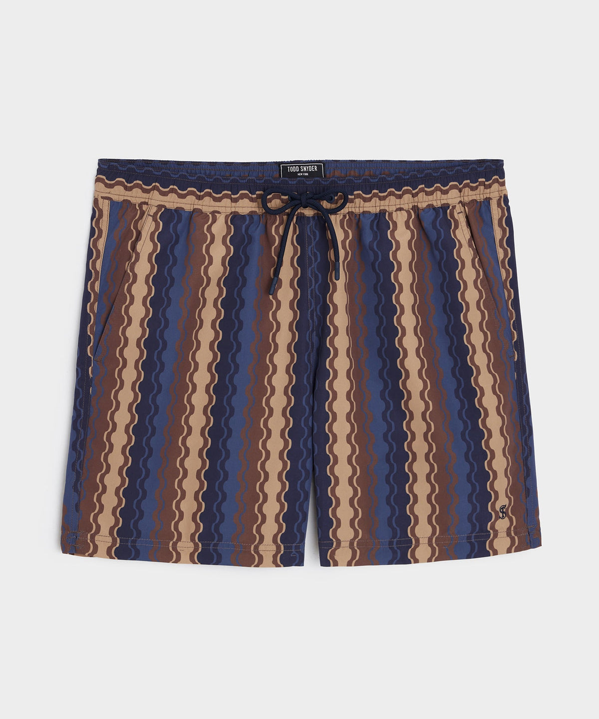 Todd Snyder 5" Montauk Swim Trunk - Navy