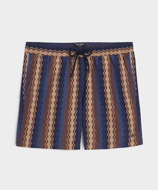 Todd Snyder 5" Montauk Swim Trunk - Navy