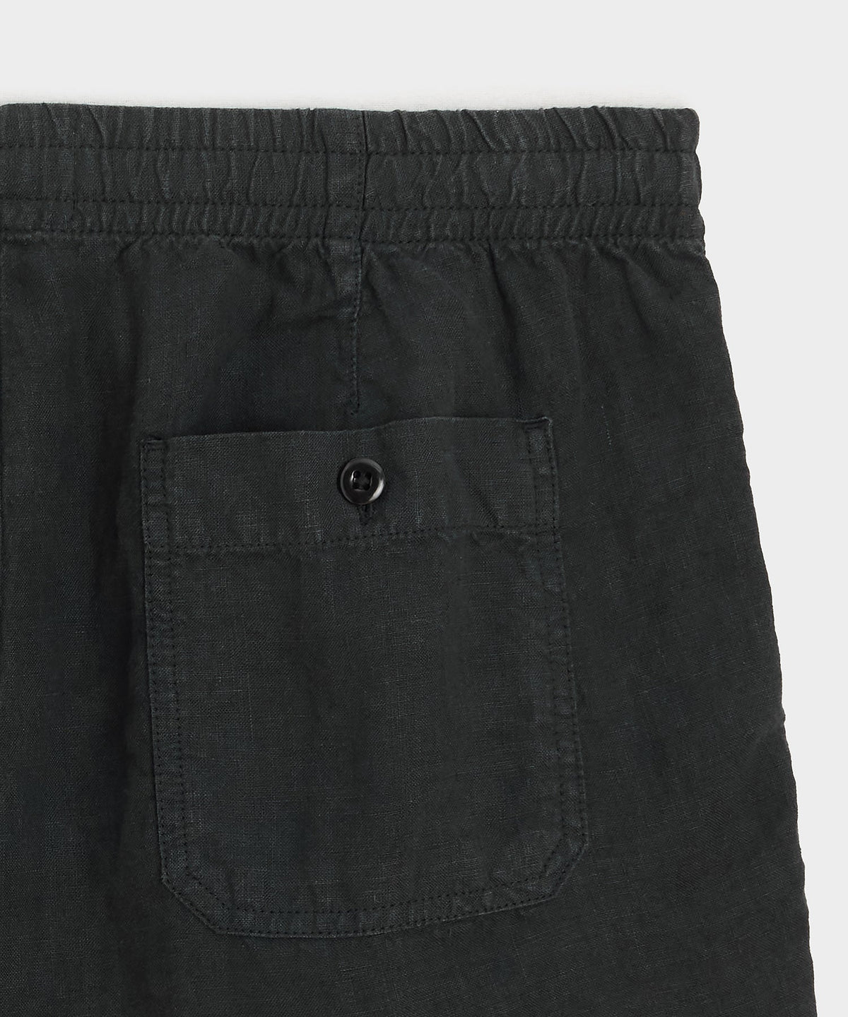 Todd Snyder 7" Linen Beach Short - Black