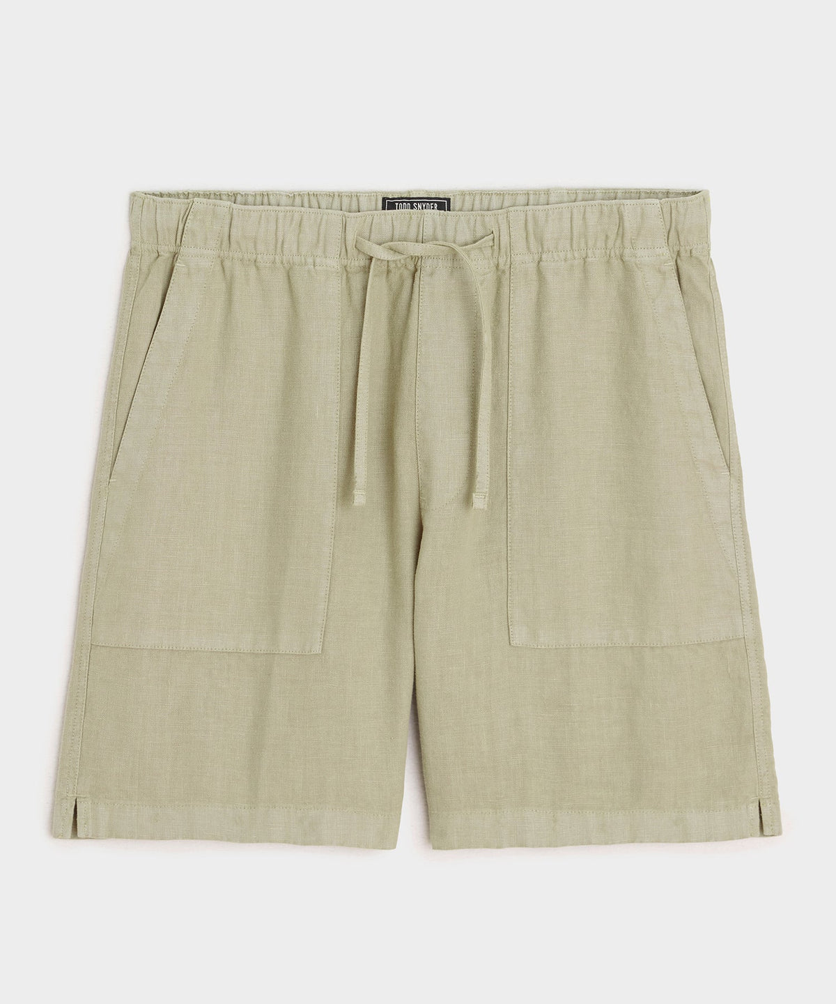 Todd Snyder 7" Linen Beach Short - Desert Sage