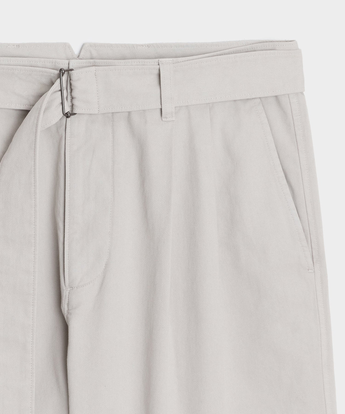 Todd Snyder 8" Cotton Self-Belt Short - Stone