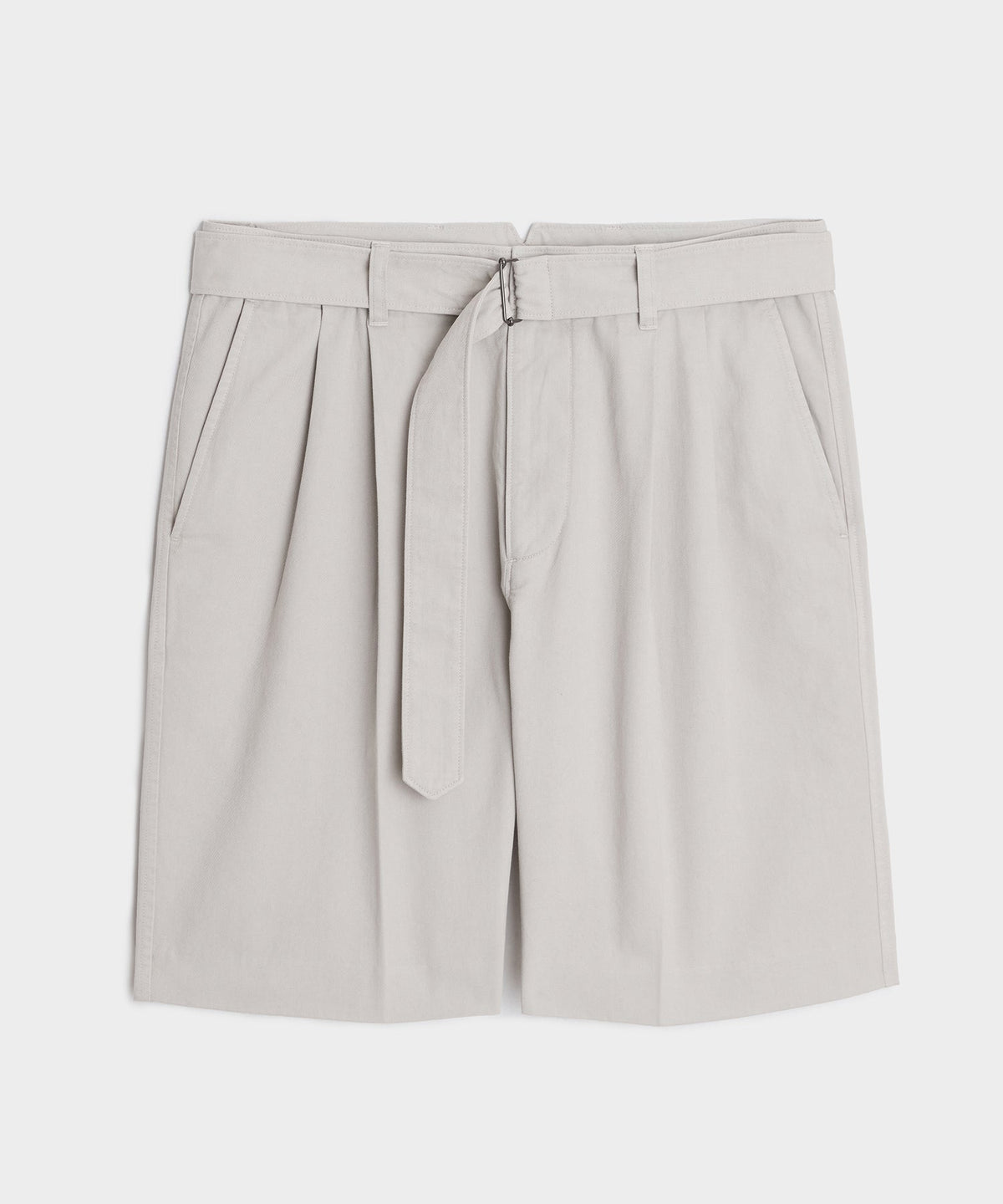Todd Snyder 8" Cotton Self-Belt Short - Stone