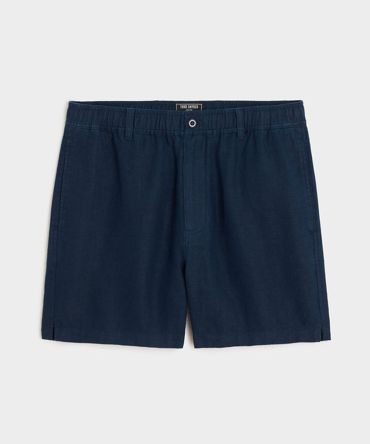 Todd Snyder 5" Linen Beachcomber Short - Navy