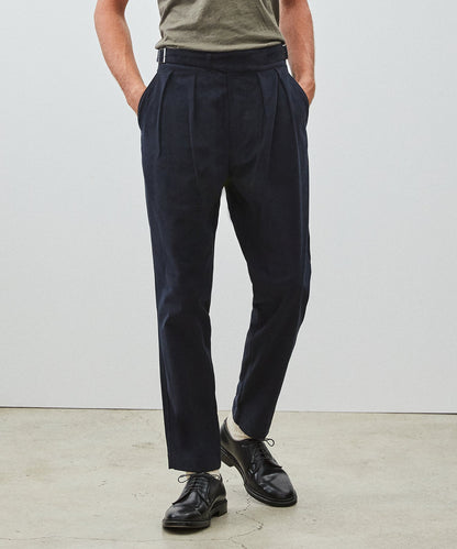 Todd Snyder Italian Gurkha Trouser - Navy