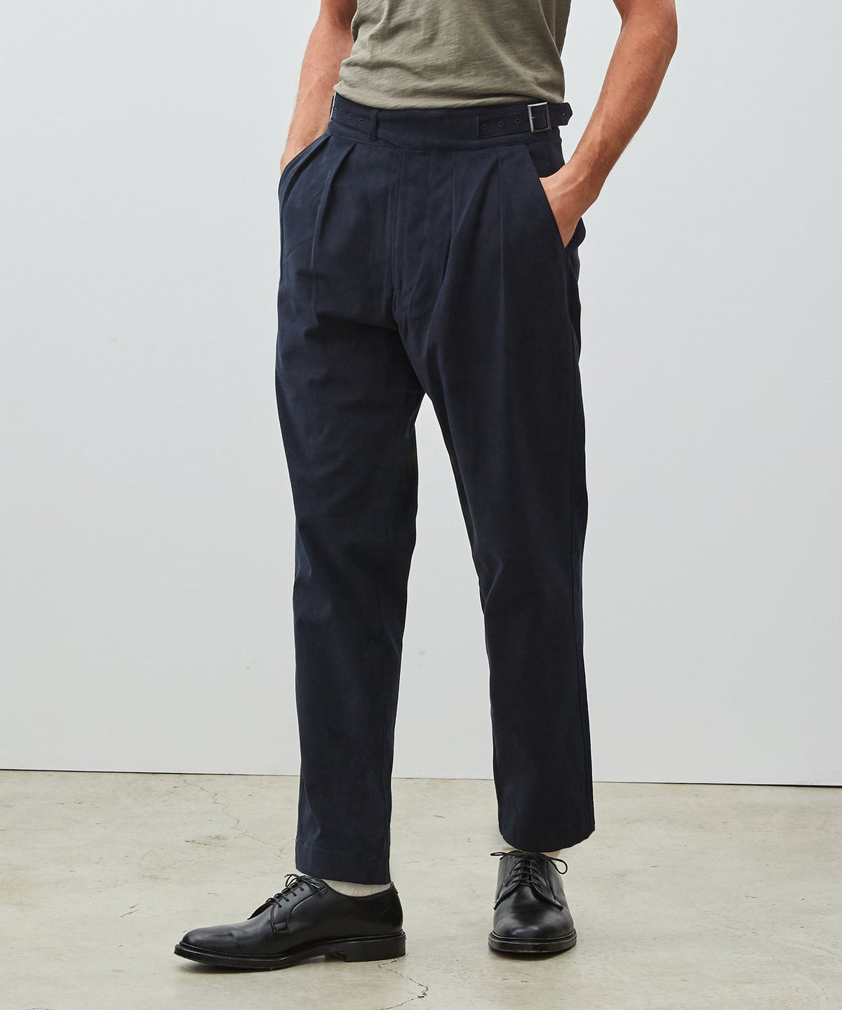 Todd Snyder Italian Gurkha Trouser - Navy