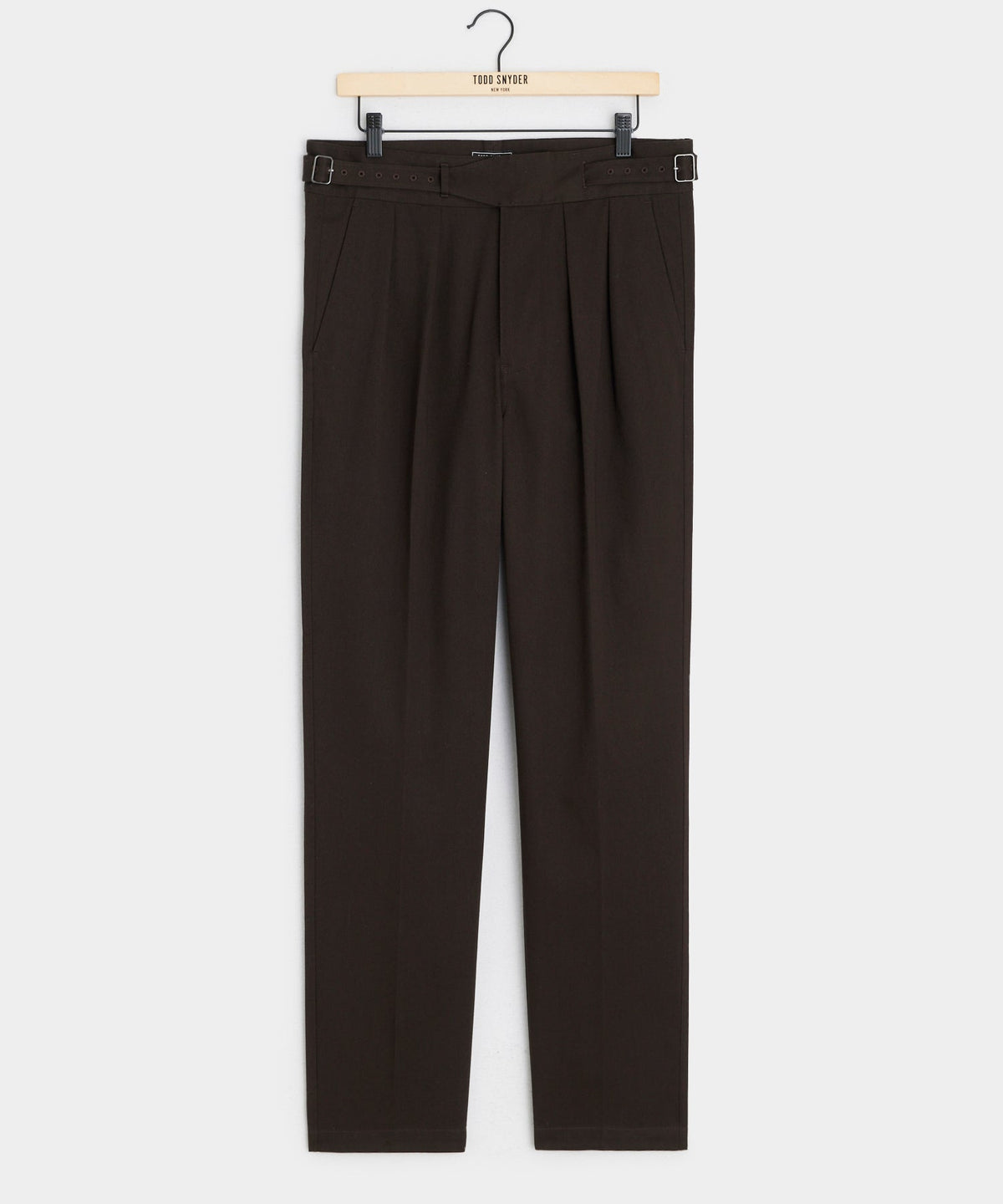 Todd Snyder Italian Lightweight Cotton Gurkha Trouser - Brown