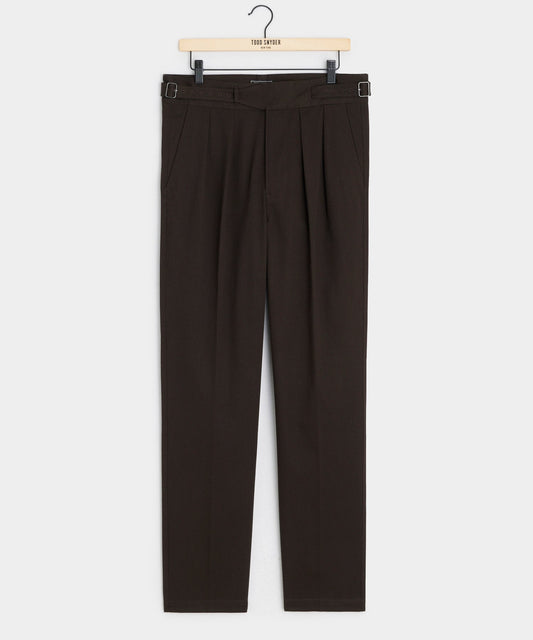Todd Snyder Italian Lightweight Cotton Gurkha Trouser - Brown