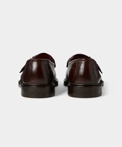 Todd Snyder Jacques Solovière Serge Monk Strap Shoe - Brown