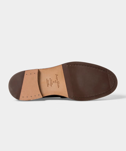 Todd Snyder Jacques Solovière Serge Monk Strap Shoe - Brown