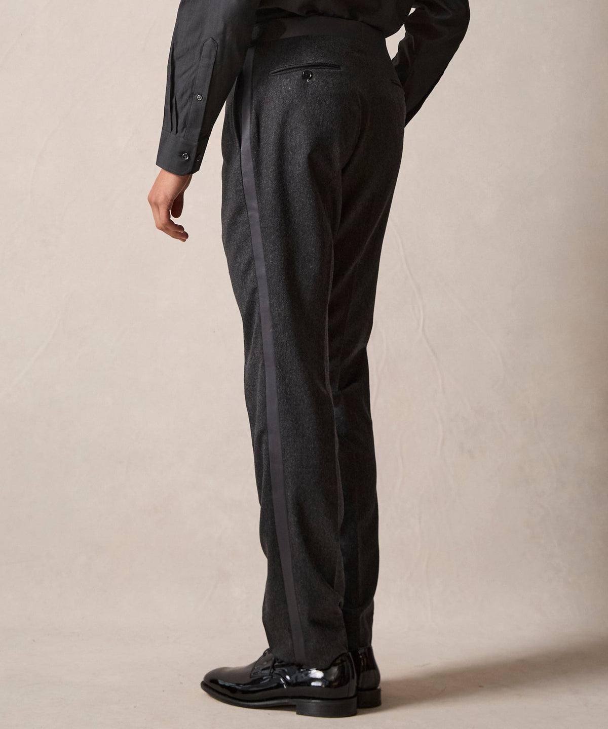 Todd Snyder Slim Italian Cashmere Tuxedo Trouser - Grey