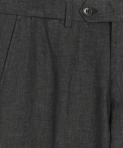 Todd Snyder Italian Linen Sutton Trouser - Charcoal