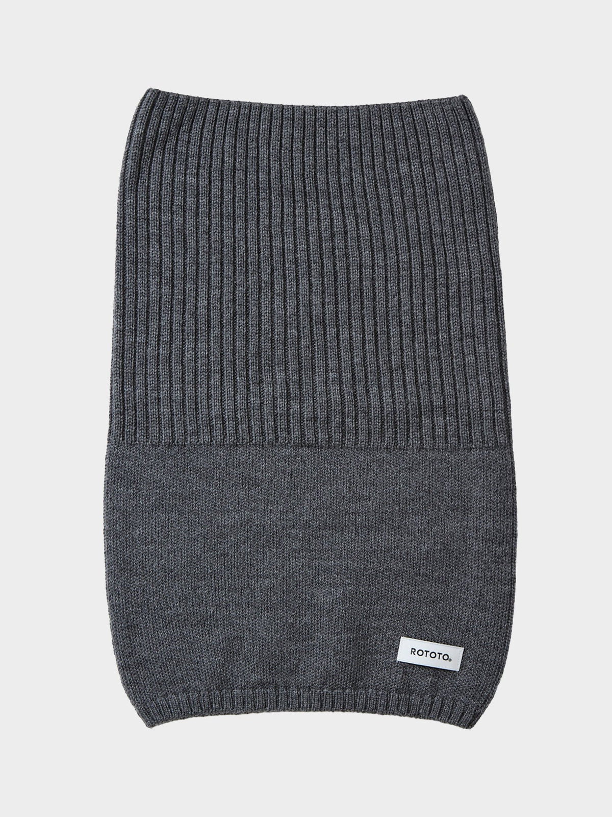 Todd Snyder RoToTo Merino Seamless Snood - Grey
