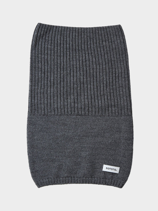 Todd Snyder RoToTo Merino Seamless Snood - Grey