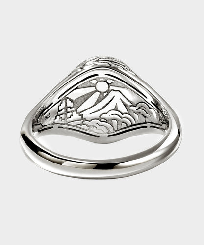 Todd Snyder John Hardy Sterling Silver Icon 50 Ring - Silver