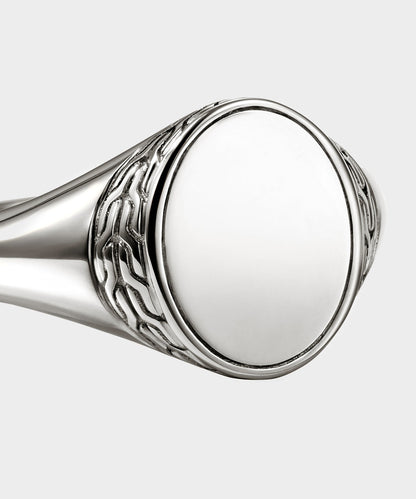 Todd Snyder John Hardy Sterling Silver Icon 50 Ring - Silver