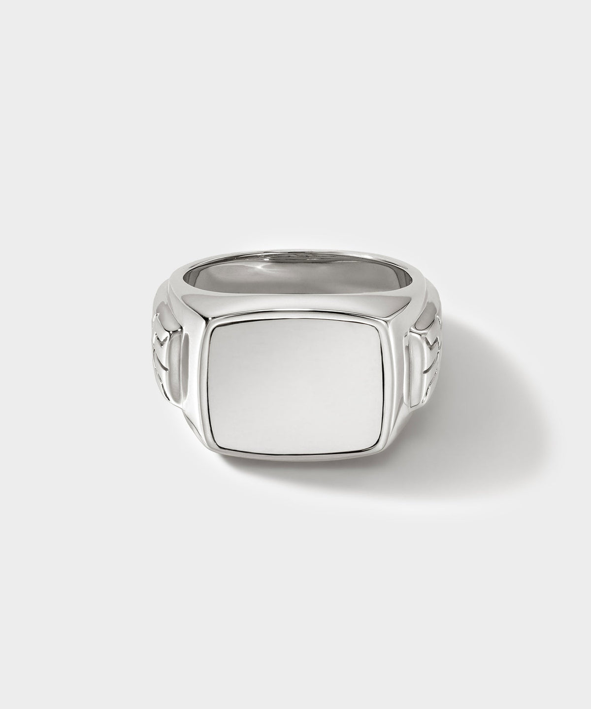 Todd Snyder John Hardy Sterling Silver Signet Ring - Silver