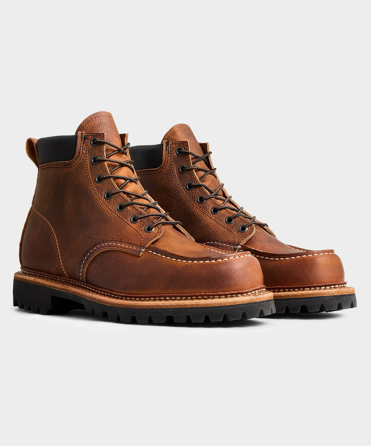 Todd Snyder Red Wing 6-in Norway Moc Boot - Brown